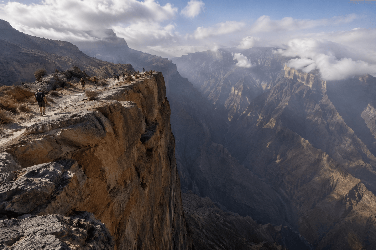 Choosing the right region: Jebel Akhdar, Shams, Hajar