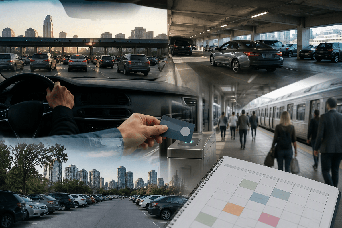 Start with your expected monthly commute cost